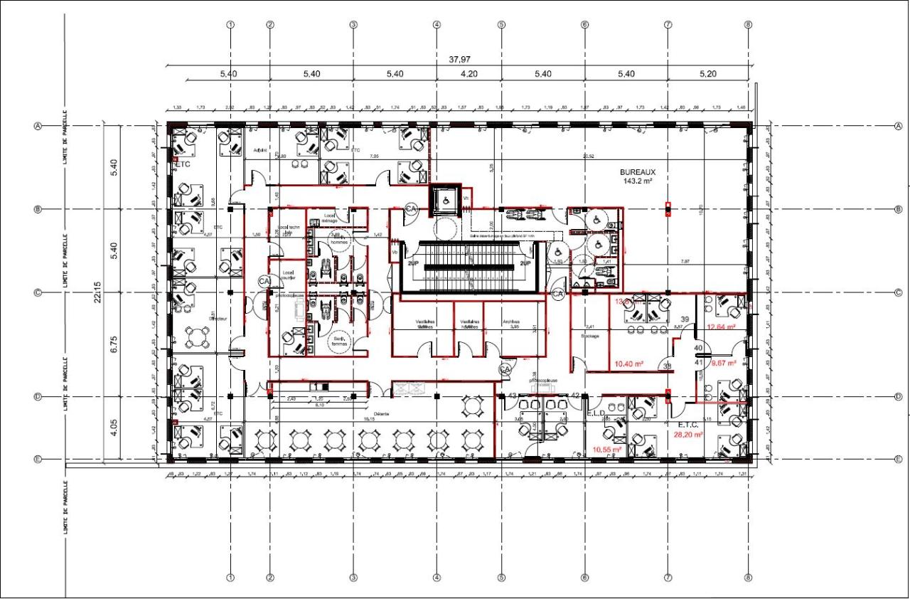 Bureau Aix-en-Provence 1222m² Location bureau Aix-en-Provence Bouches-du-Rhône OLBUR2529995 4
